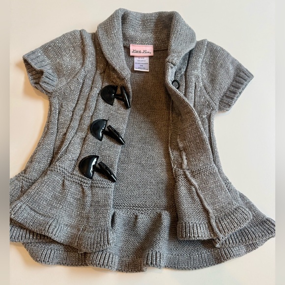 Little lass toddler girls short- sleeved sweater (24months) - Picture 3 of 5